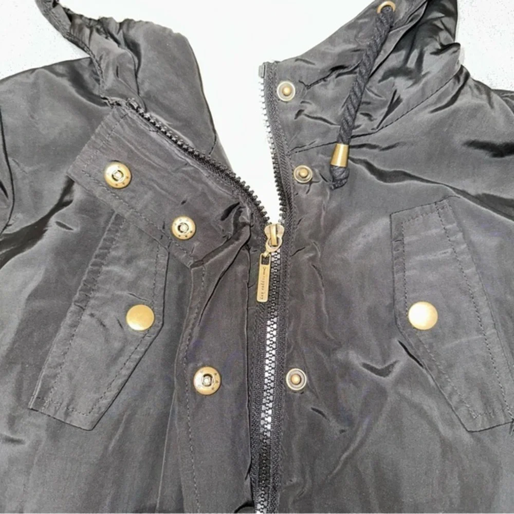 Copper Key coat girls size large black with‎ faux fur interior